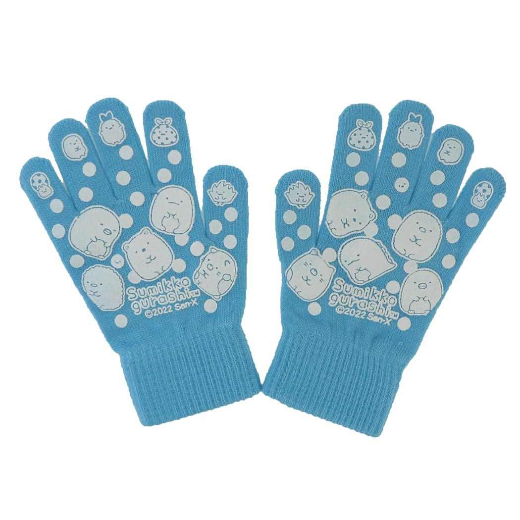 キャラクターシールセットと手袋 すみっコぐらし 手袋 軍手[品番：BREW0124796]｜cinemacollection