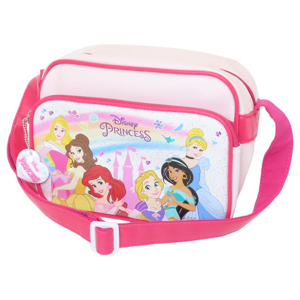 ディズニープリンセス 幼稚園かばん 合皮ショルダーバッグ[品番