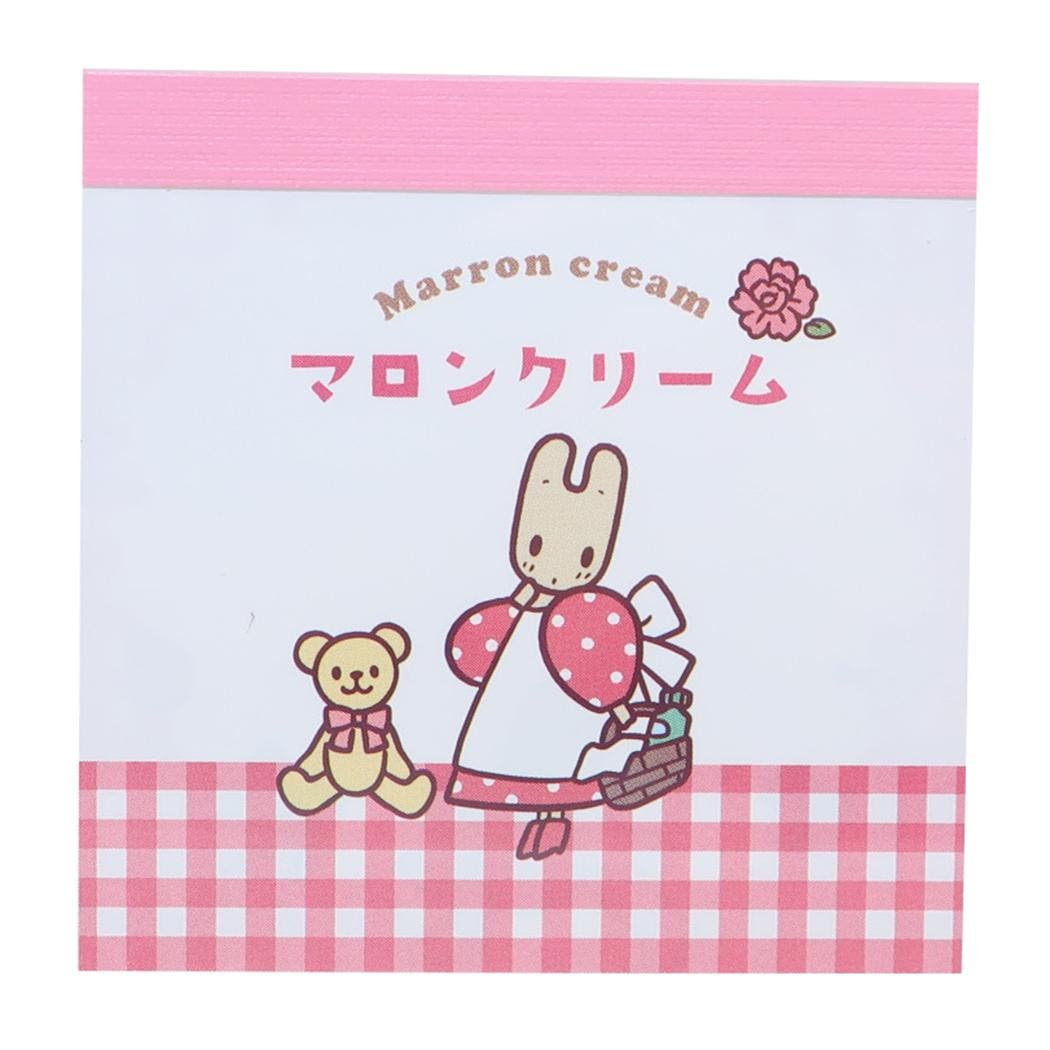 マロンクリーム メモ帳 スクエアミニメモ[品番：BREW0132097