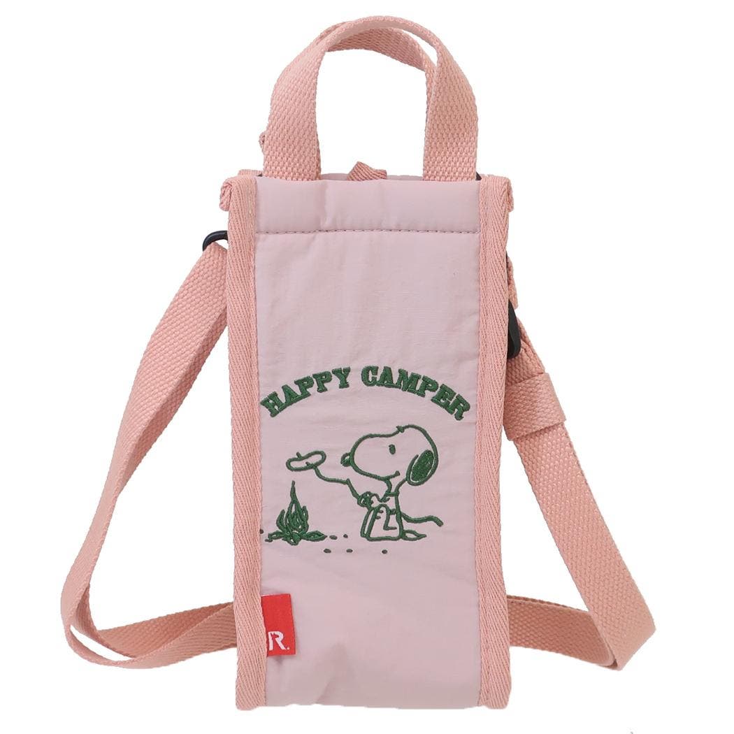 PEANUTS SNOOPYトート&ペットボトルホルダー SNOOPY ペットボトルホルダー 保冷 2本 入る 肩掛け ショルダー