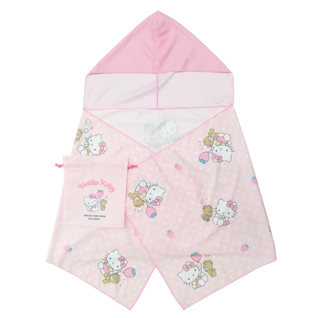 [Girls2×Hello Kitty]フード付きタオル Girls2×Hello Kitty]フード付きタオル｜Yahoo!フリマ（旧PayPay