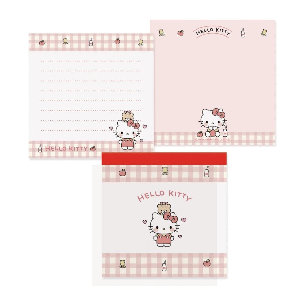 ハローキティ メモ帳 スクエアメモ[品番：BREW0136956