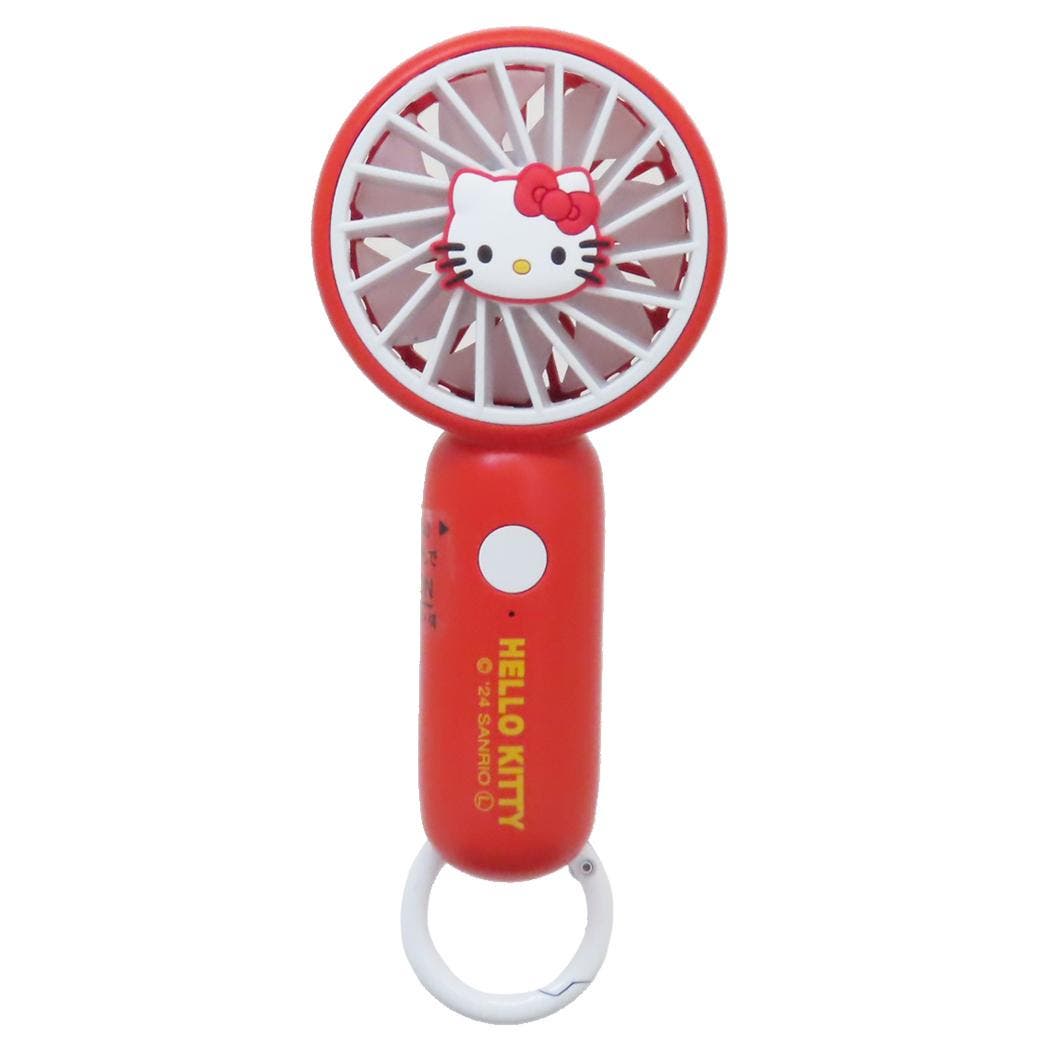 ハローキティ 2WAYタイプ ミニ扇風機 SIS HK-DCF-02 DCリビング扇風機 ハローキティー ホワイト