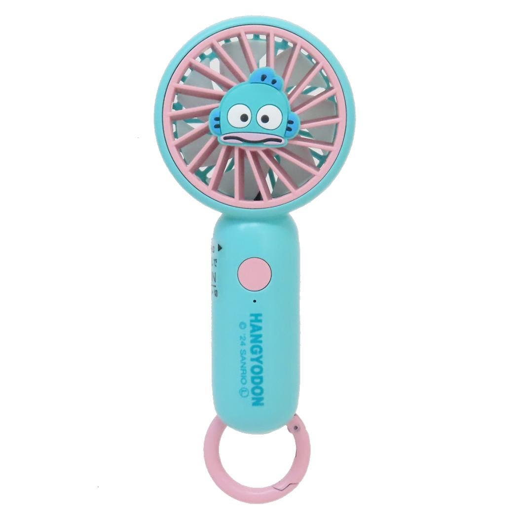 ハンギョドン 携帯用扇風機 カラビナ付きminiFAN[品番