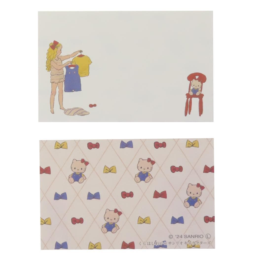 ハローキティ ミニメッセージカード ミニネームカード8枚セット[品番