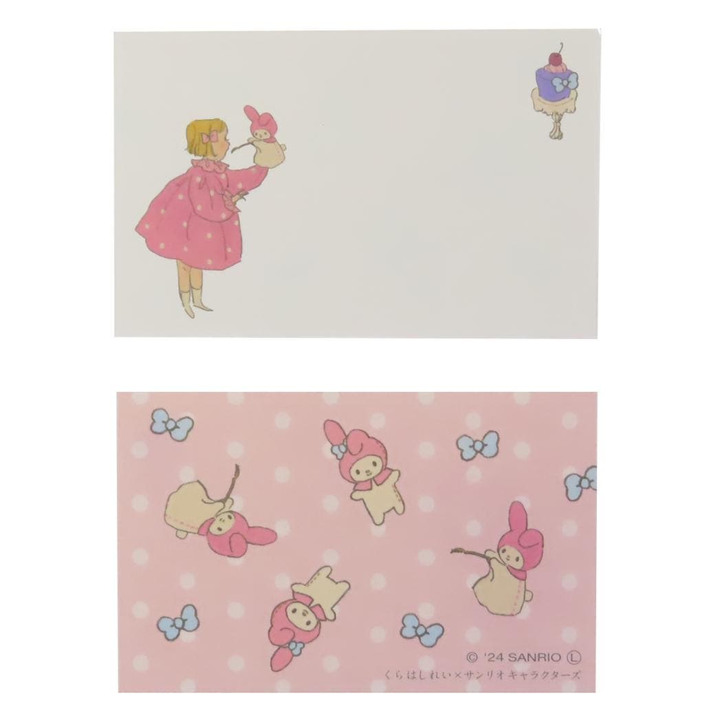 マイメロディ ミニメッセージカード ミニネームカード8枚セット[品番