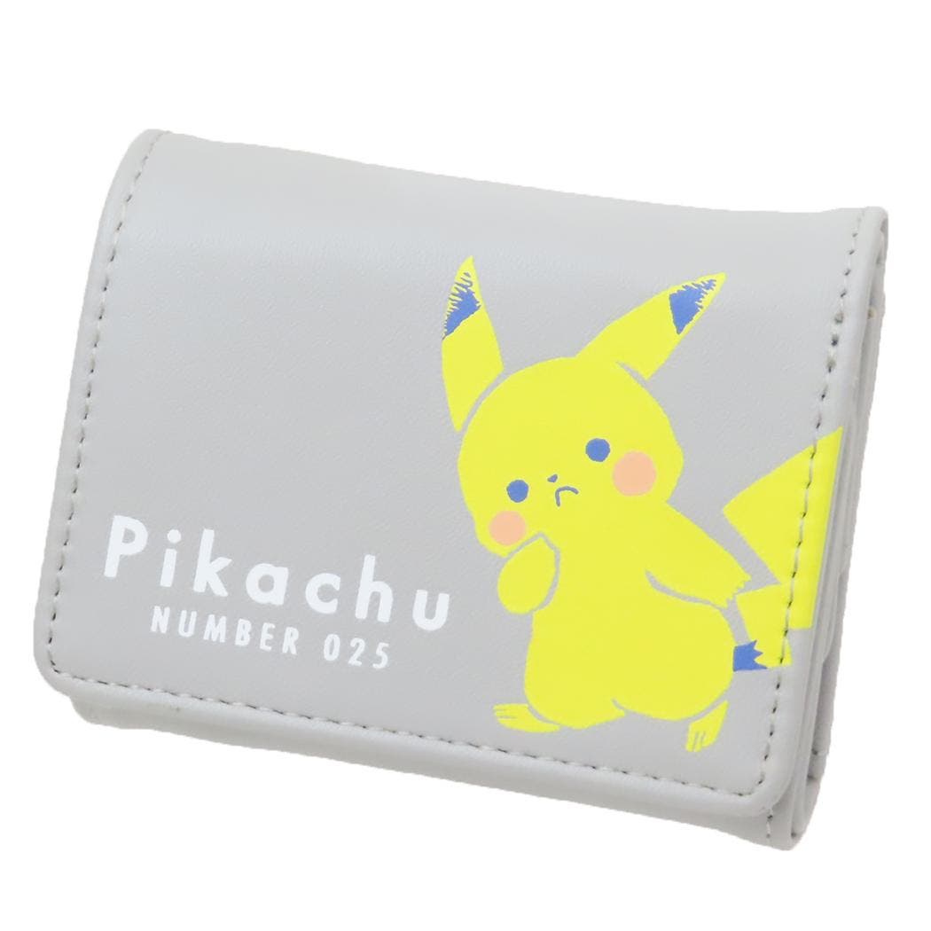 本革三つ折り財布 ピカチュウ ｜【公式】ポケモンセンターオンライン