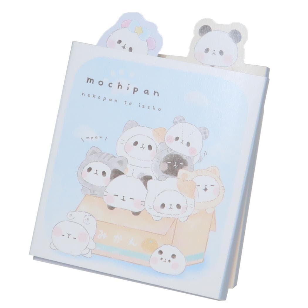 もちもちぱんだ メモ帳 パタパタメモ[品番：BREW0143638