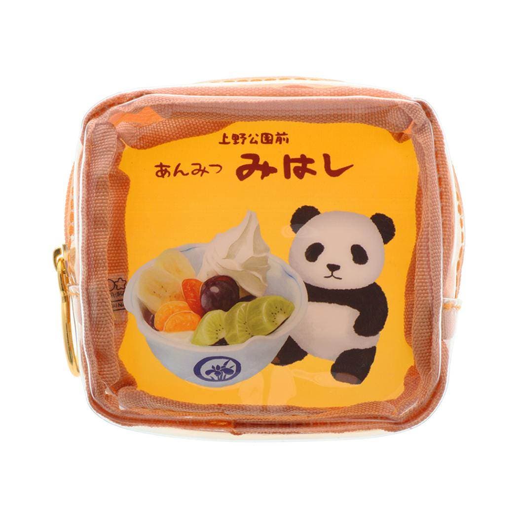 上野公園前あんみつみはし 街のかわいいお店屋さん スクエアポーチ