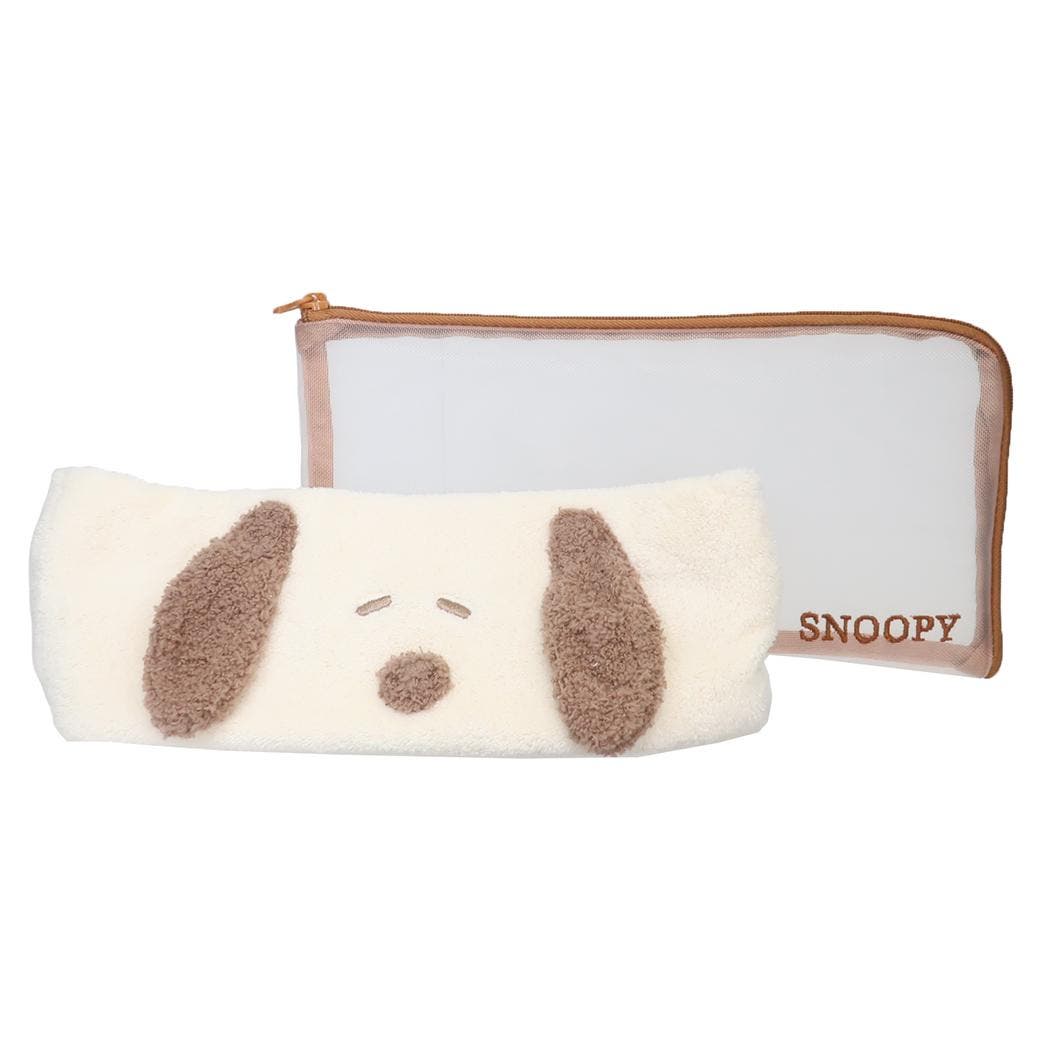 スヌーピー　ルームウェア　ヘアターバン 楽天市場】SNOOPY ヘアアイテムシリーズ ポーチ付き ヘア