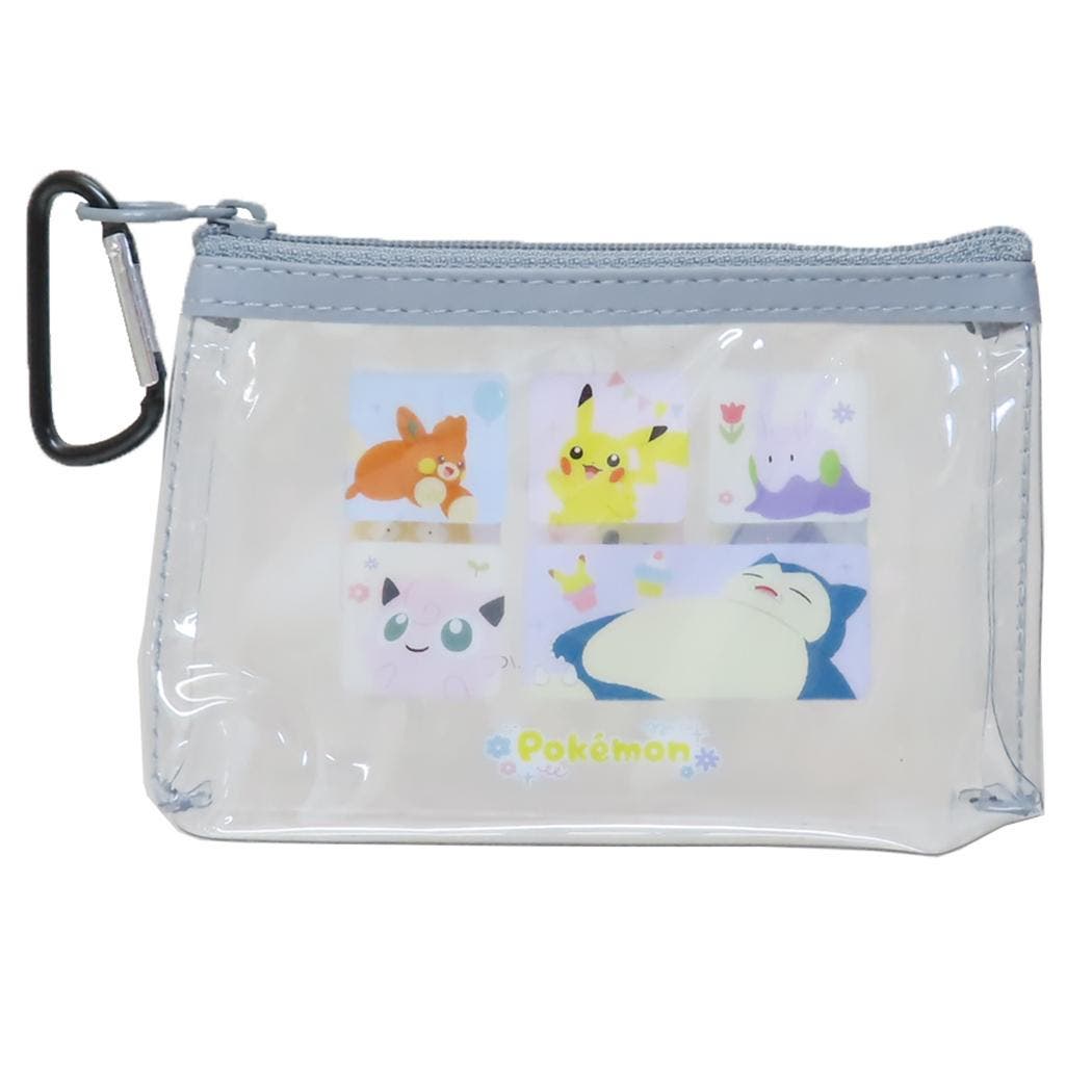 ポケットモンスター クリアポーチ カラビナ付きミニポーチ[品番