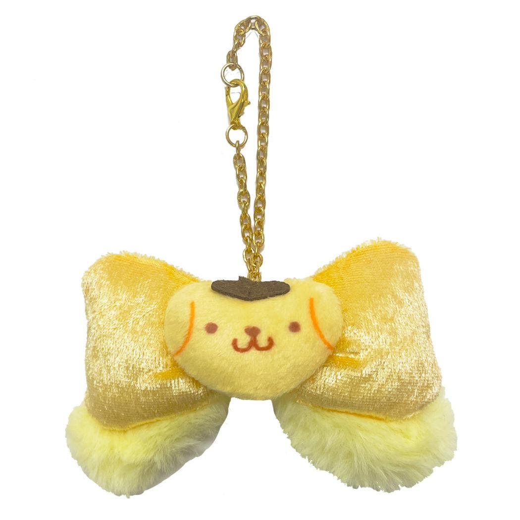 ポムポムプリン マスコット ふわみみリボンバッグチャーム[品番