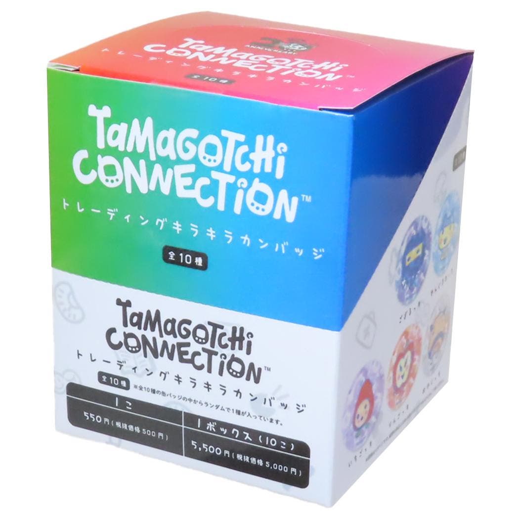 たまごっち 缶バッジ トレーディングキラキラカンバッジ[品番