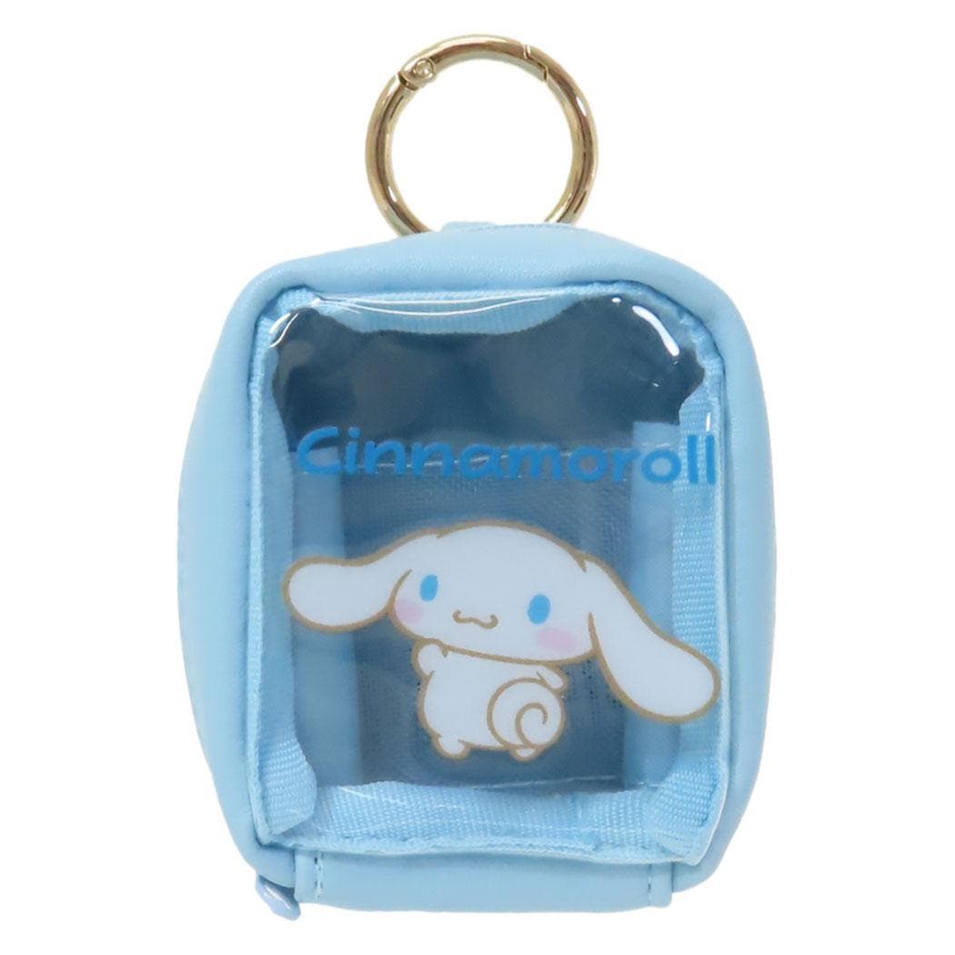 シナモロール クリアポーチ カラビナ付きミニポーチ[品番：BREW0154163