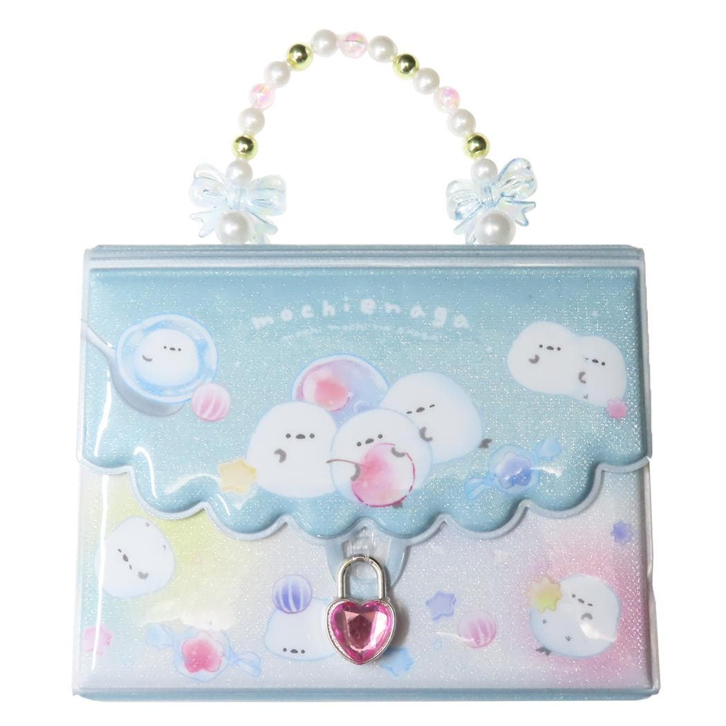 シール帳 カギつきバッグマイシールバインダー もちえなが[品番