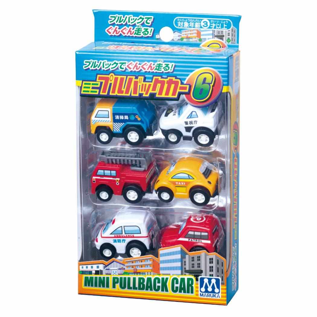 おもちゃ ミニプルバックカー6 自動車[品番：BREW0156754