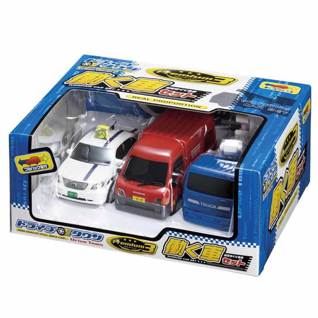❤️大量１００台セット❤️ドライブタウン★プルバックカー知育玩具フリクションカー