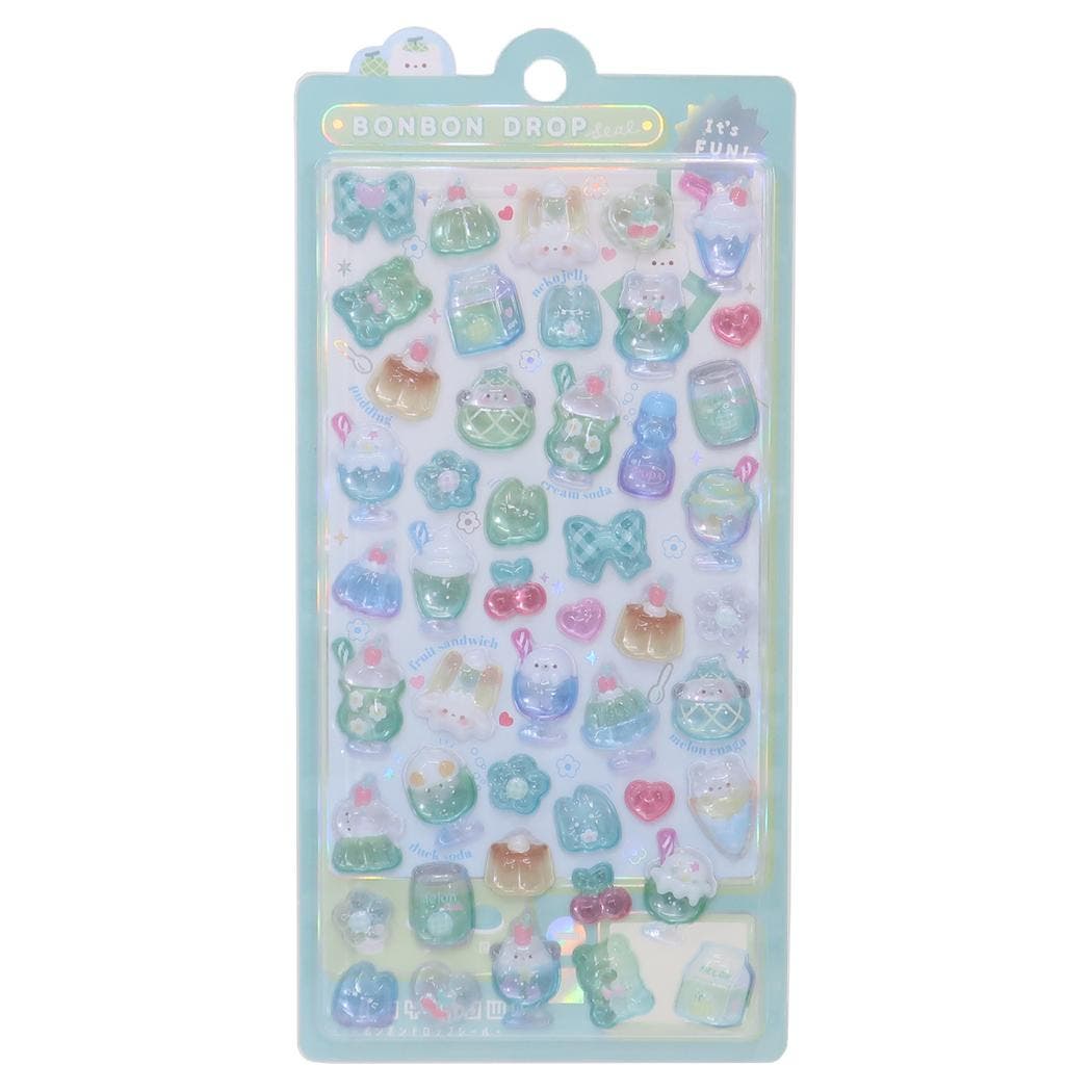 シールシート ボンボンドロップシール めろめろボンボン[品番