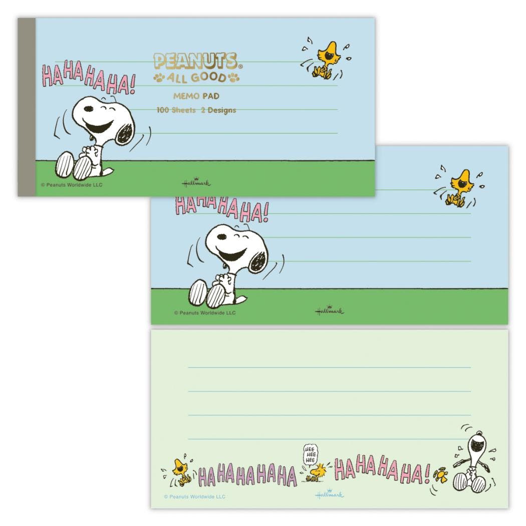 スヌーピー メモ帳 メモパッド[品番：BREW0159706]｜cinemacollection