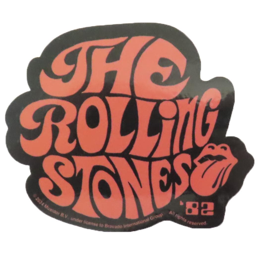 【ロックステッカー】ローリングストーンズ1978ヴィンテージステッカー1554 ロックステッカー】ローリングストーンズ1978ヴィンテージ