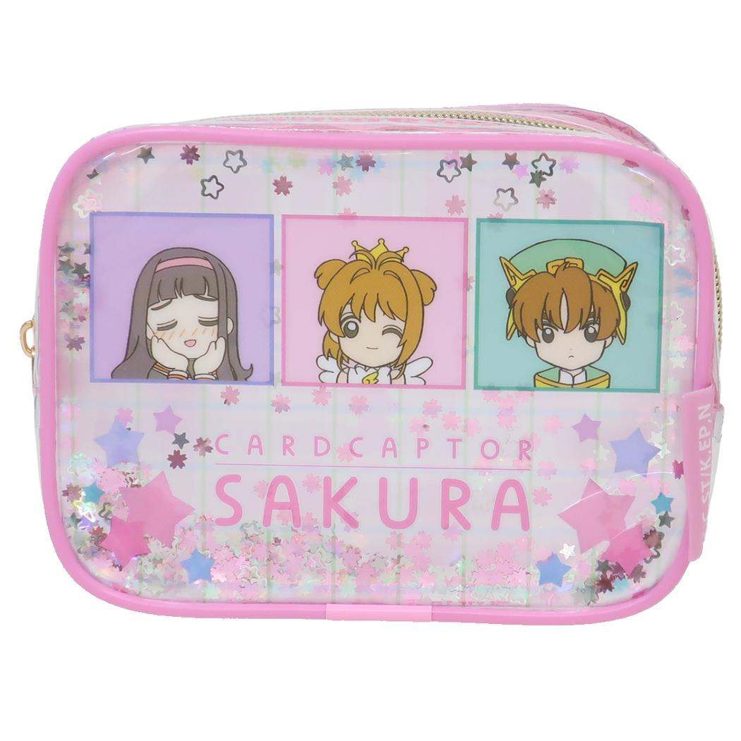 カードキャプターさくら　シャカシャカポーチ　セット カードキャプターさくら コスメポーチ シャカシャカポーチ[品番