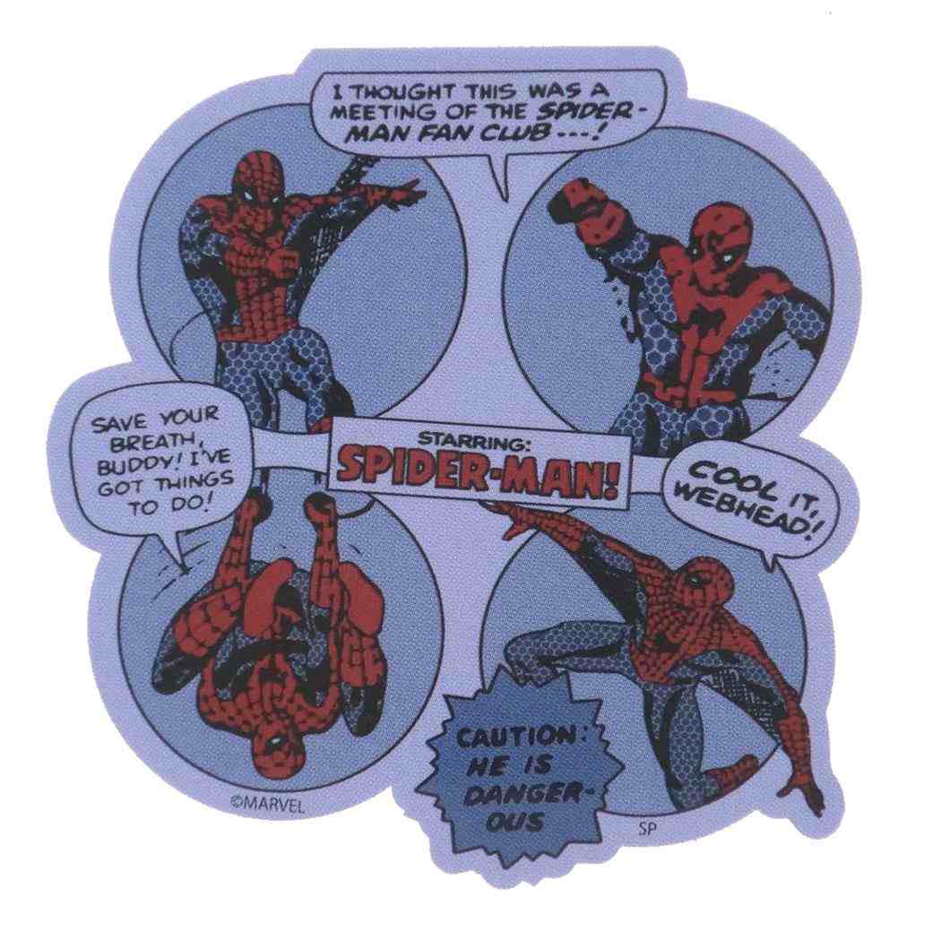 スパイダーマン ダイカットシール キャラクターステッカー[品番