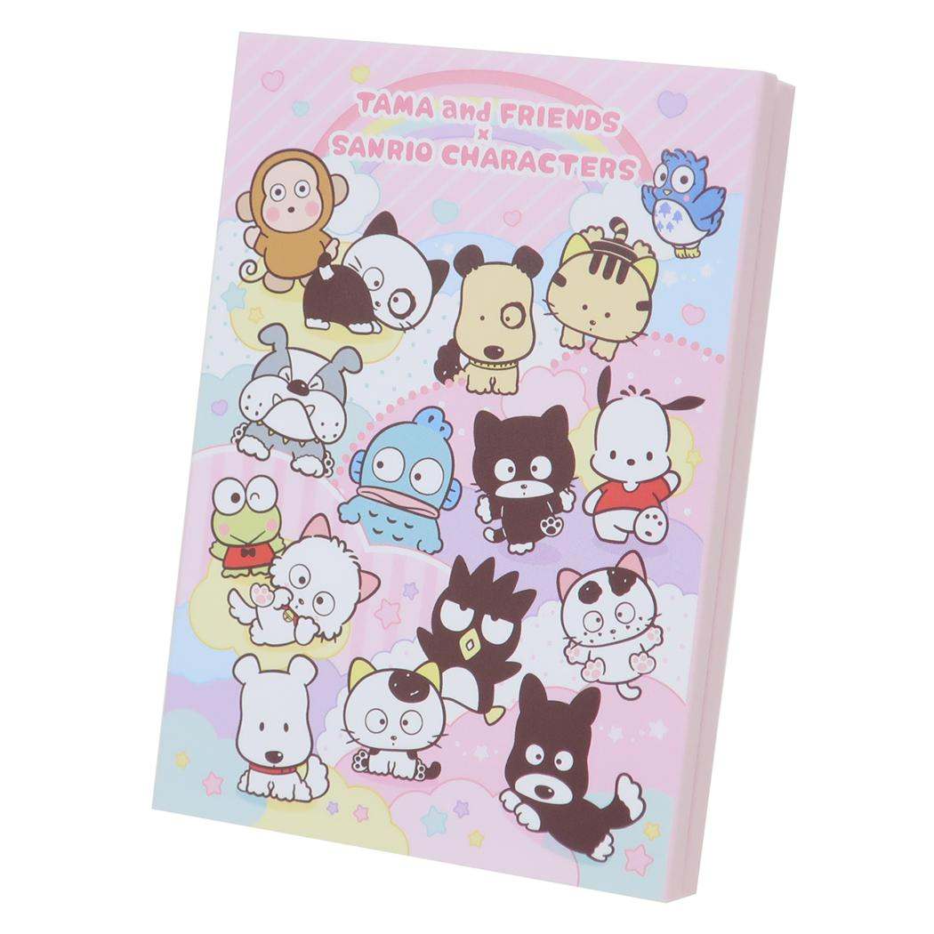 タマ＆フレンズxサンリオキャラクターズ メモ帳 パタパタメモ[品番
