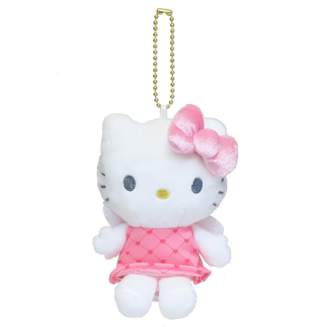 品質が ハローキティ マスコット ミニぬいぐるみボールチェーン[品番 ぬいぐるみ