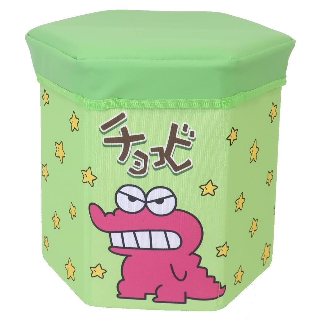 クレヨンしんちゃん 収納ボックス チョコビ折りたたみ収納スツール