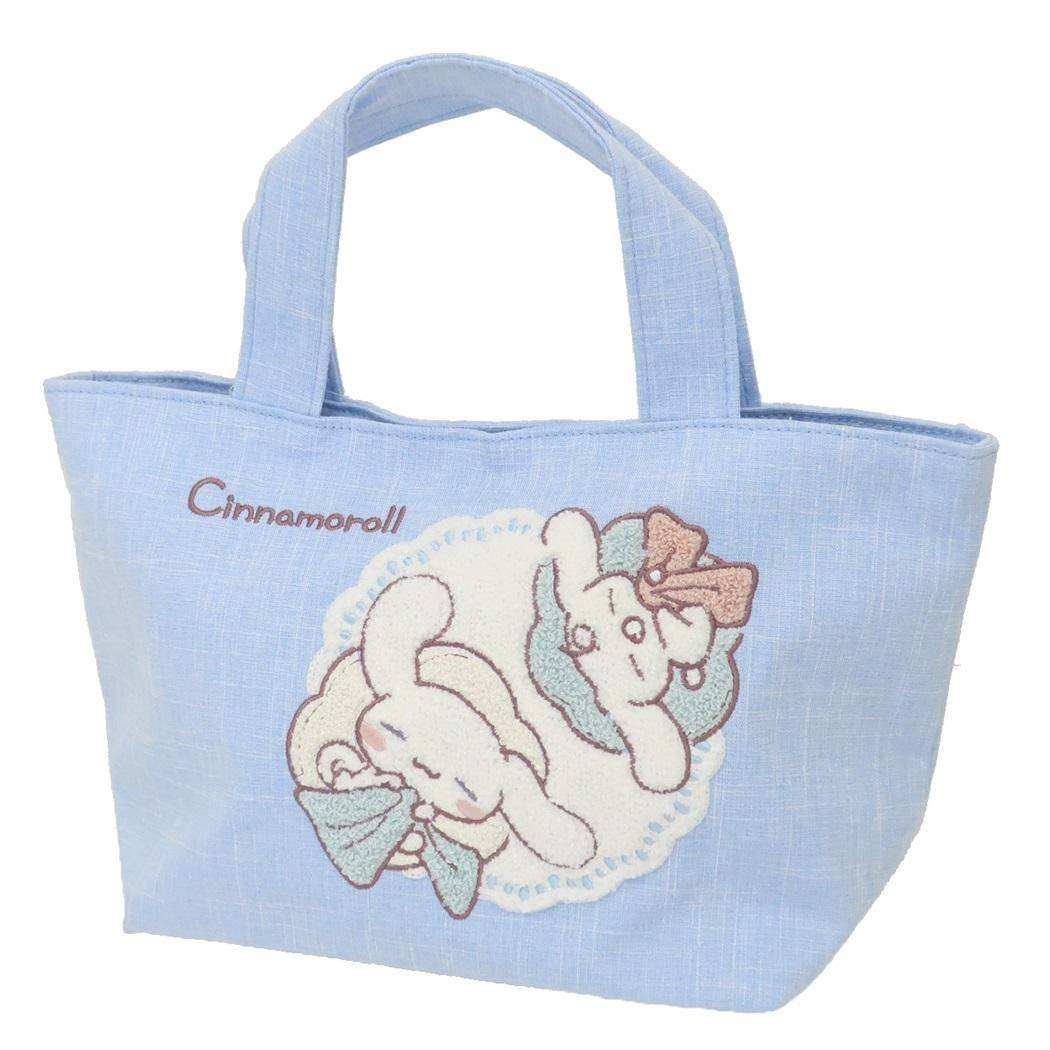 シナモロール ランチバッグ サガラ刺繍トートバッグ[品番：BREW0172506