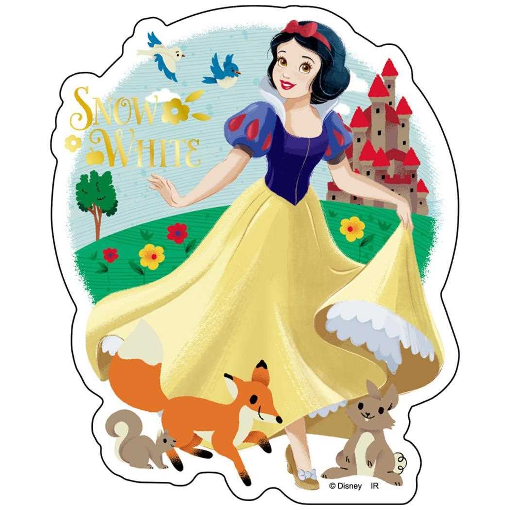 白雪姫 ビッグシール 箔押しステッカー[品番：BREW0174722