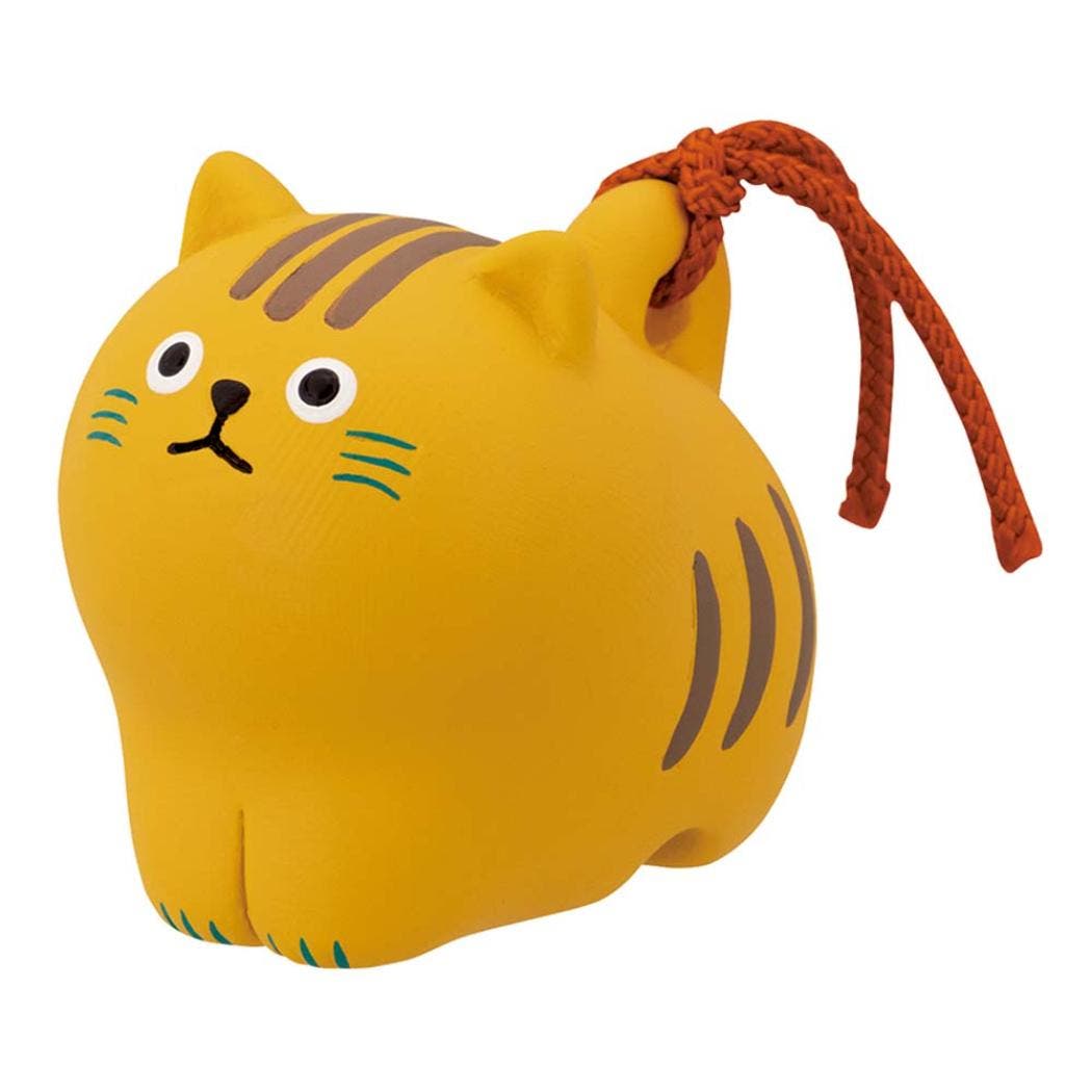 インテリア雑貨 にゃん福土鈴 トラ ねこ デコレ 置物 かわいい