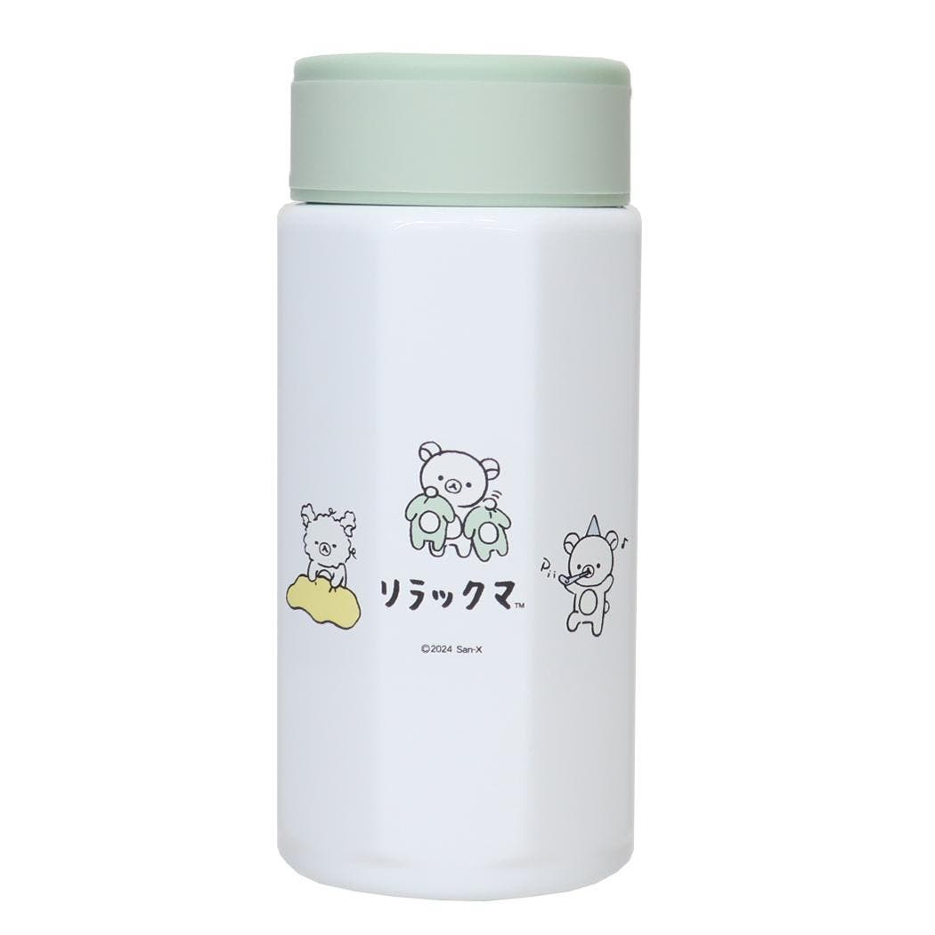 リラックマ 保温保冷水筒 八角ステンレスボトル350ml[品番