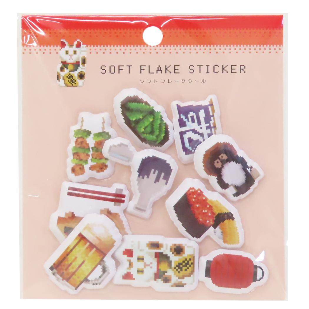 食べ物フレークシール① フレークシール（吸着タイプ、たべもの） - 100均 通販 ダイソーネット