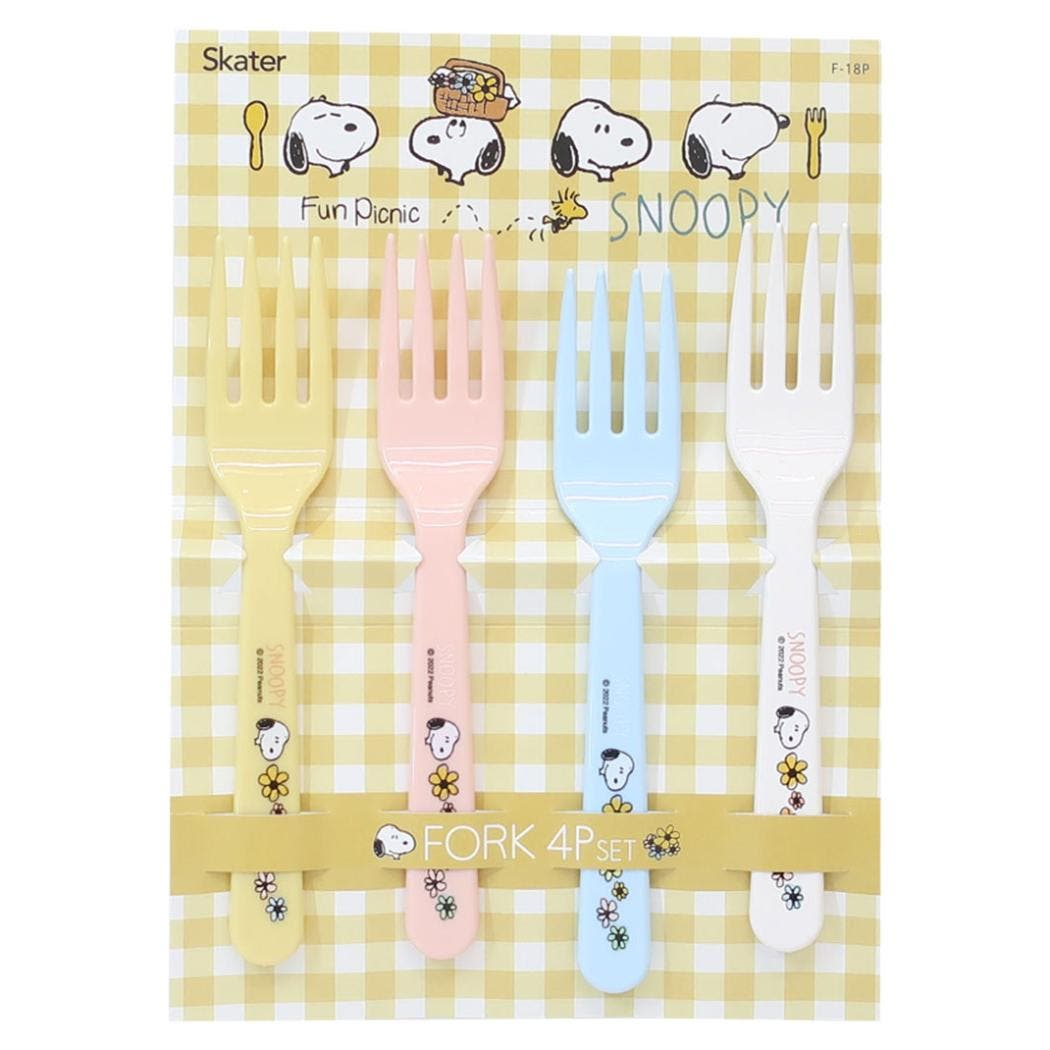 スヌーピー フォーク フォーク4Pセット[品番：BREW0181468