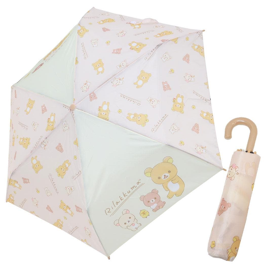 リラックマ　折りたたみ式 日傘 ホワイト ネイビー Amazon.co.jp: [zhenhj(売店)] リラックマ 日傘 折り畳み傘
