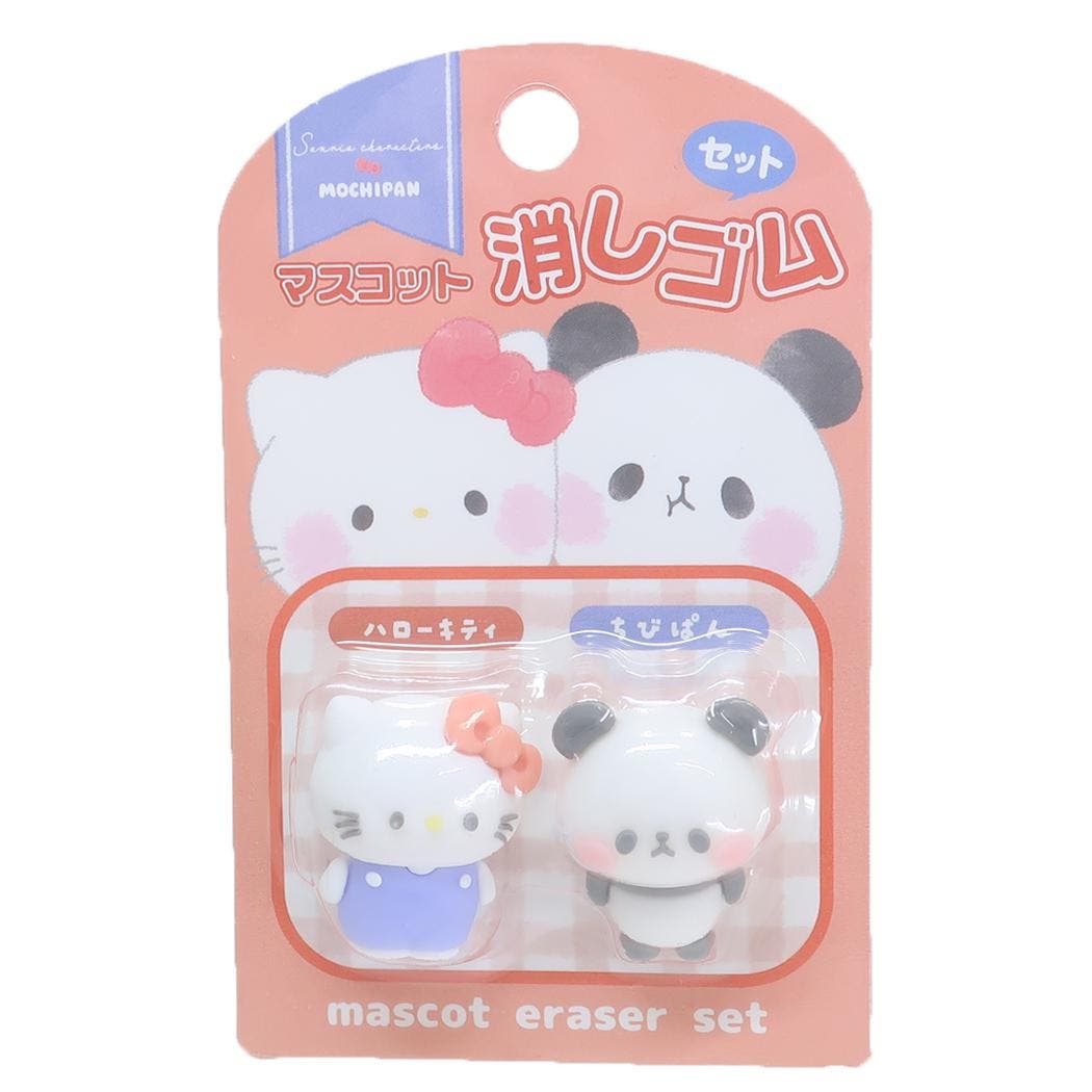 サンリオxもちぱん 消しゴム マスコット消しゴムセット[品番