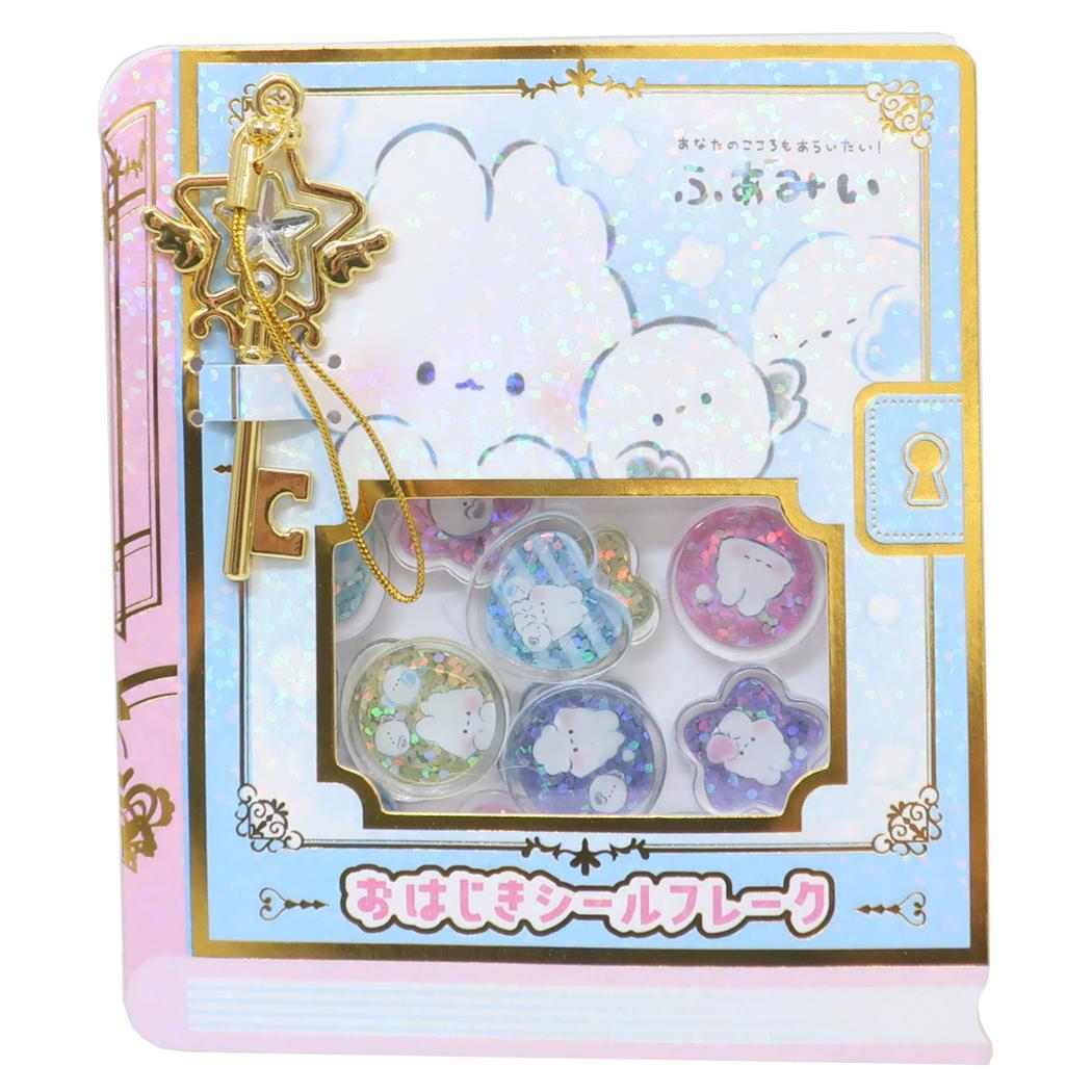 シールシート おはじきシールフレーク ふあみい[品番：BREW0180664