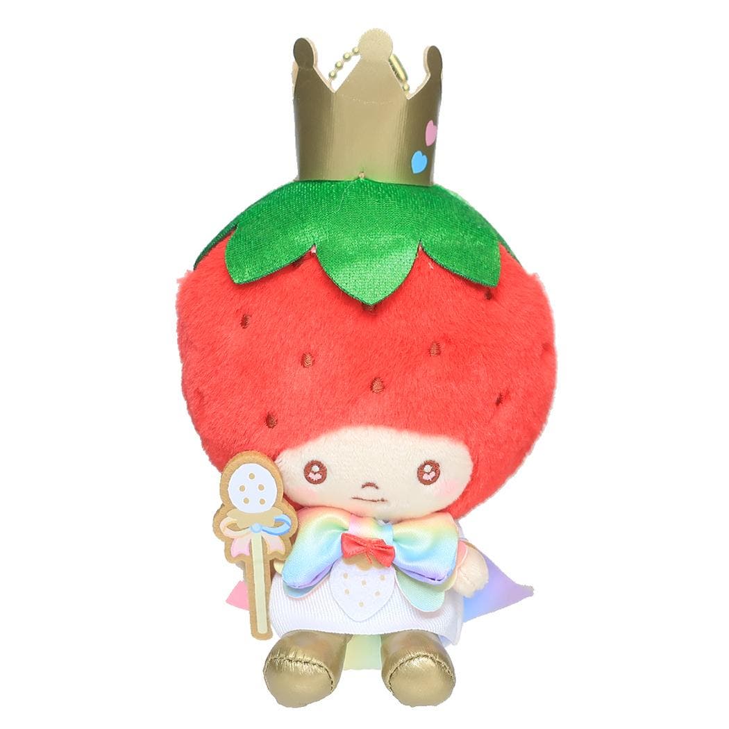 高評価！ いちごの王様 ミニぬいぐるみボールチェーン[品番 マスコット その他