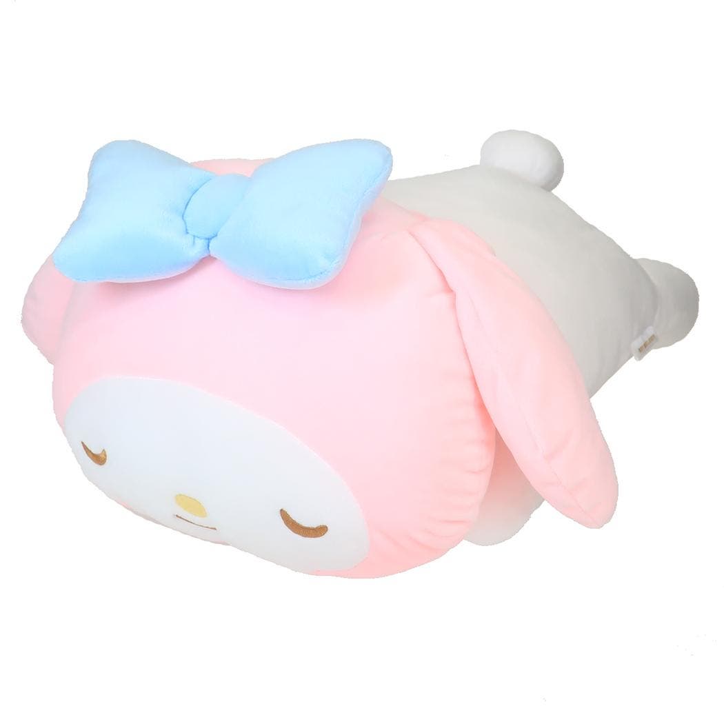 レトロ 希少 サンリオ マイメロディ 寝そべりぬいぐるみ クッション 抱き枕 マイメロディ ぬいぐるみクッション 寝そべり抱きまくら[品番