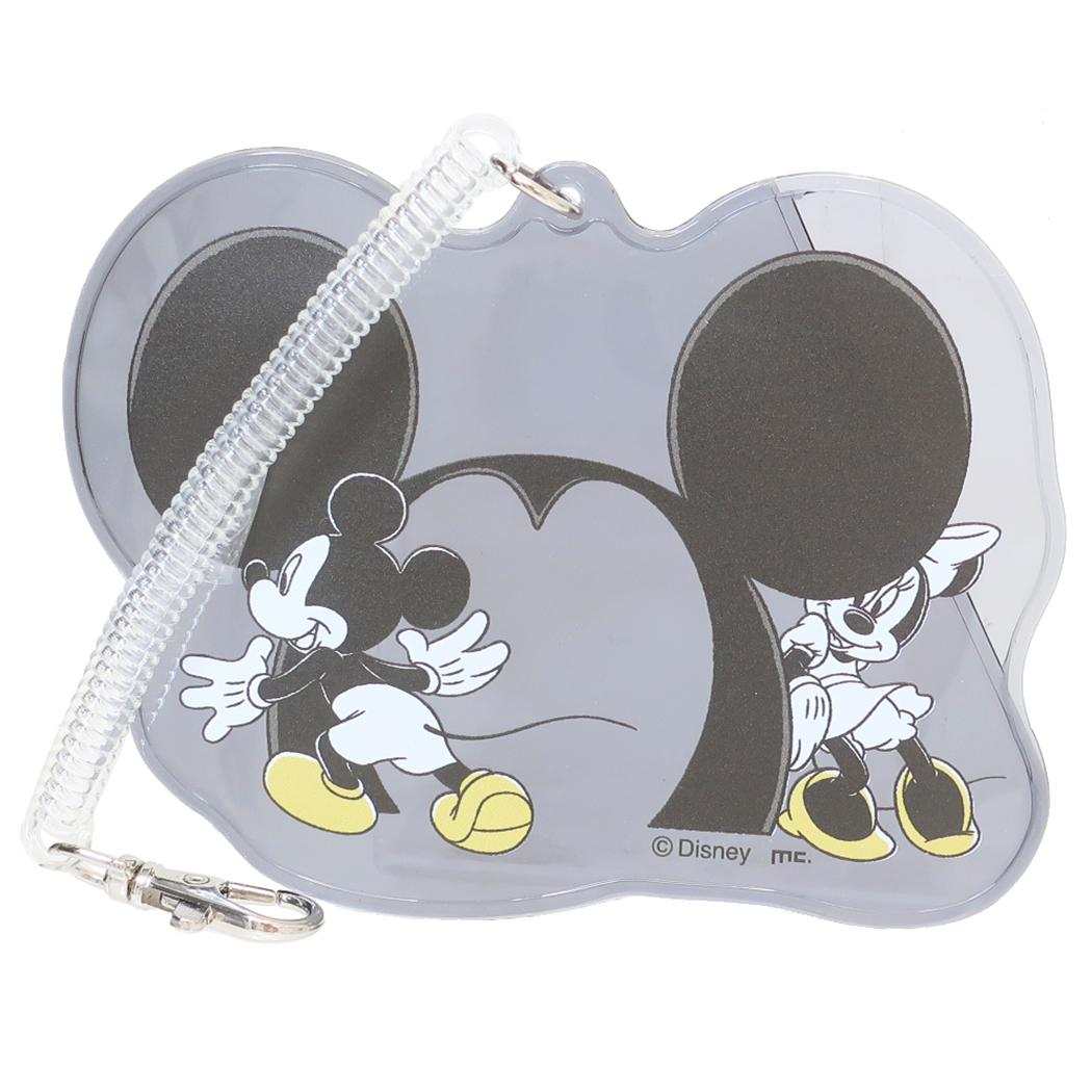 ミッキー＆ミニー 定期入れ ダイカットパスケース[品番