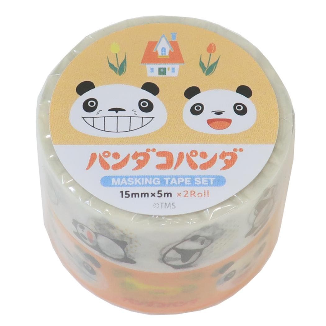 パンダコパンダ マスキングテープ マスキングテープ2個セット