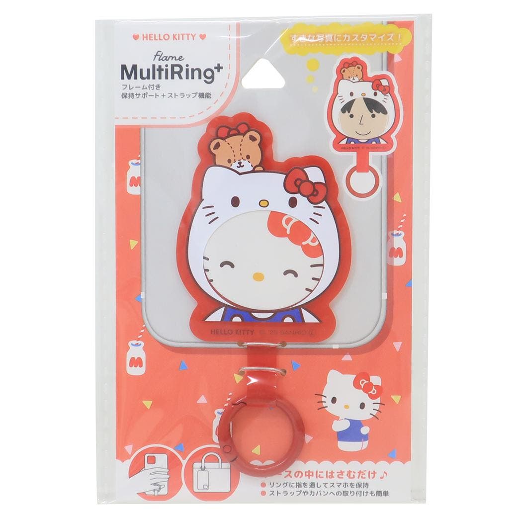 ハローキティ スマホアクセ フレームマルチリングプラス[品番