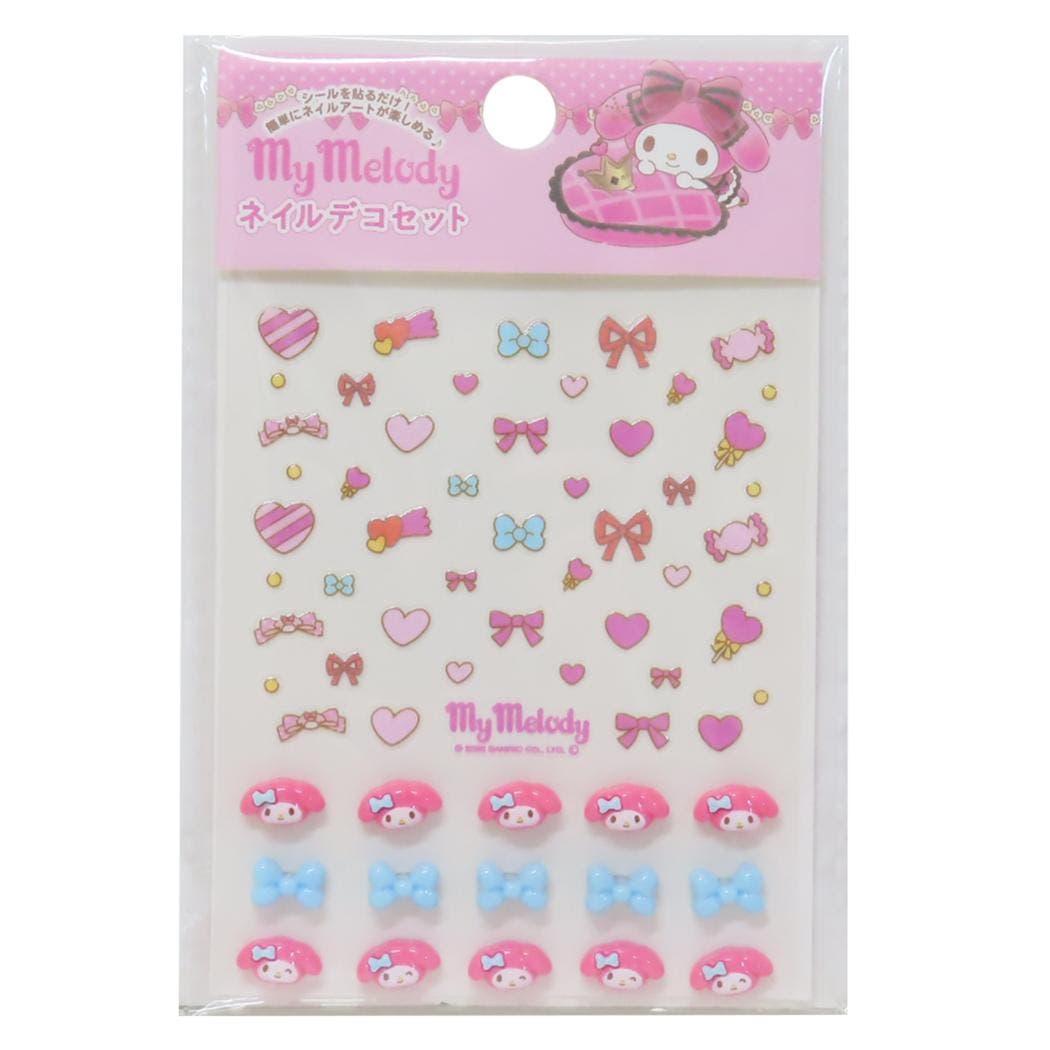 マイメロディ ネイルシール ネイルデコセット[品番：BREW0183579