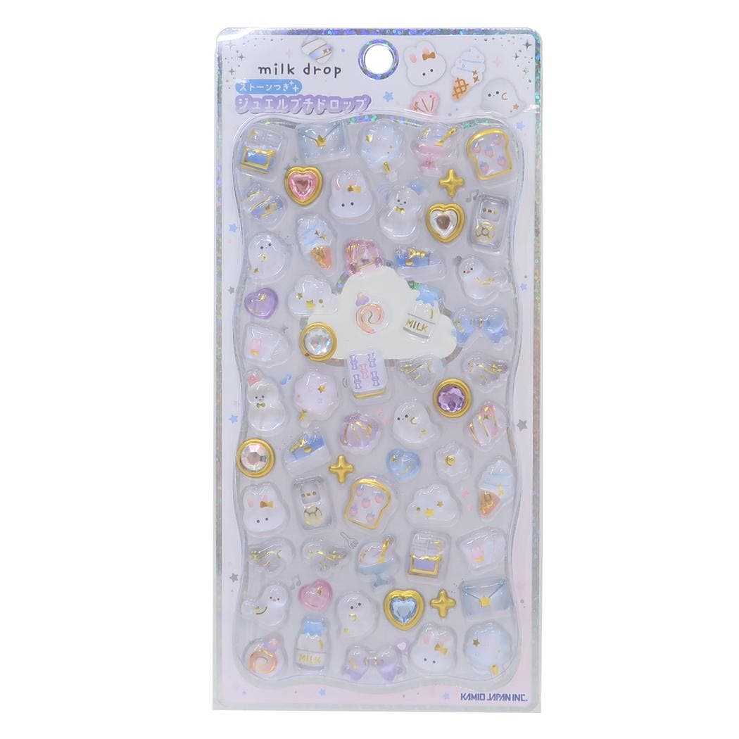 やち 楽天市場】ジュエルプチドロップステッカー kmo_227688_227693