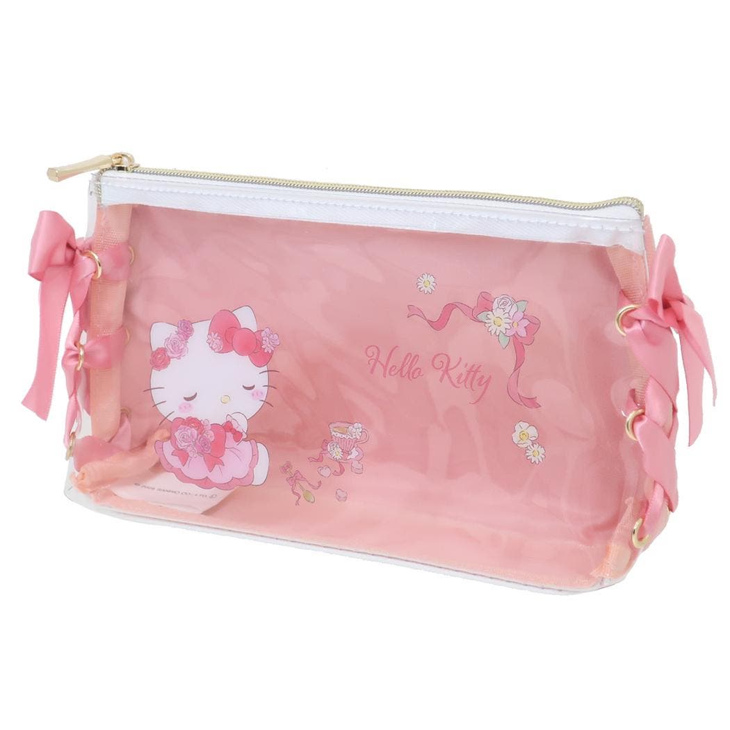 平成レトロ サンリオ ハローキティ フェイスペンポーチ ふんわり