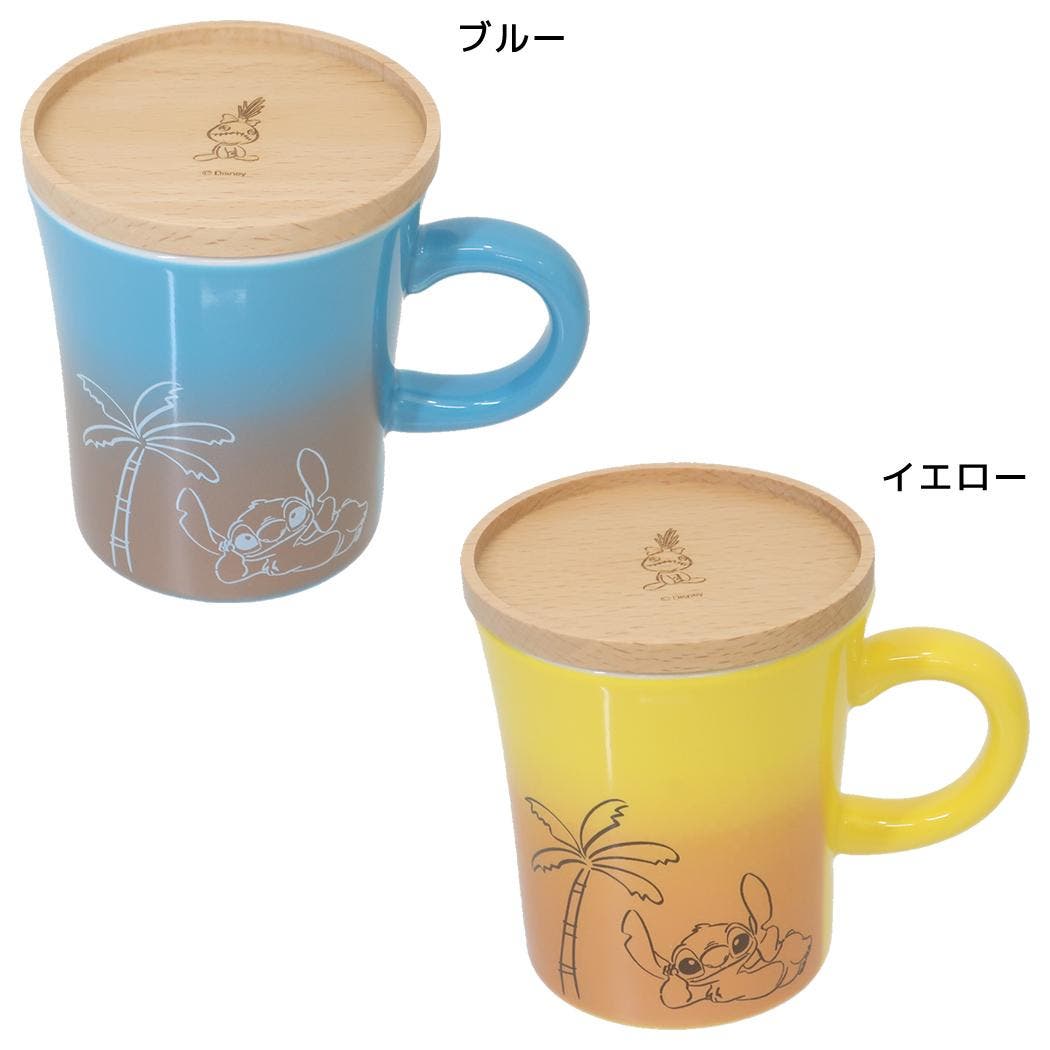 リロ＆スティッチ マグカップ 木蓋付きマグ[品番：BREW0187351