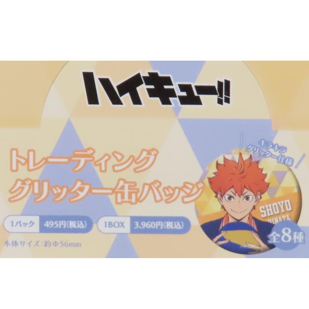 ハイキュー！！ 缶バッジ トレーディング缶バッジ全8種の内どれ