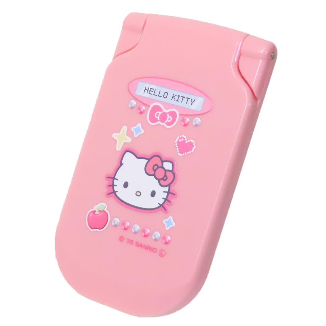 ハローキティ 手鏡 ガラケー型コンパクトミラー[品番