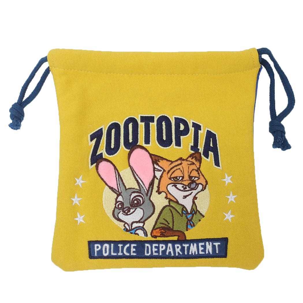 ズートピア きんちゃく袋 巾着[品番：BREW0190038]｜cinemacollection